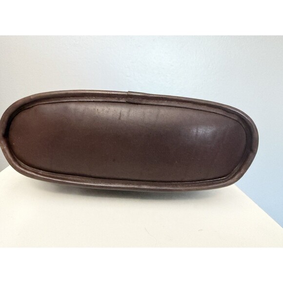 Coach 9816 Vintage Legacy Slim Duffle Brown Leather Crossbody Bucket Bag Medium - Picture 6 of 11